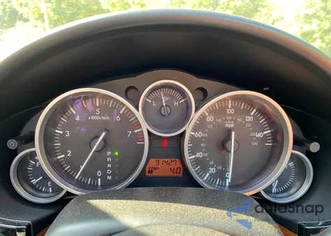 2006 Mazda Mx-5 Miata из США, поврежденный, VIN JM1NC25F860113578